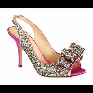 Kate spade “charm” slingback